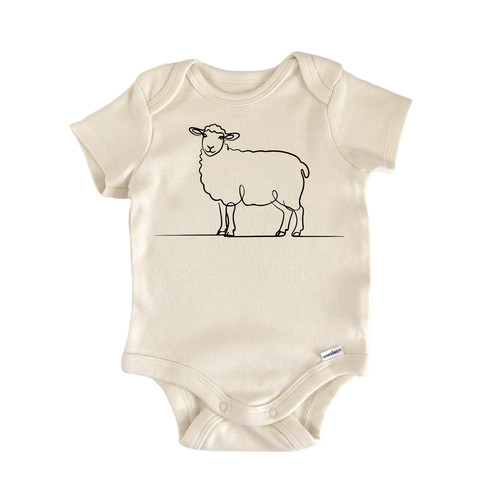 Sheep baa line - baa, newborn