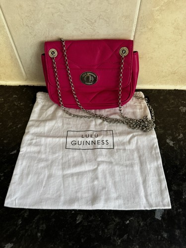 Lulu guinness pink leather - lulu,