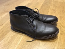 Frank Wright Walker dark brown leather shoes UK 9 v good condition