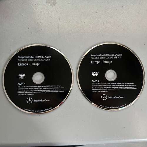 Mercedes dvd v16 - dvd, map