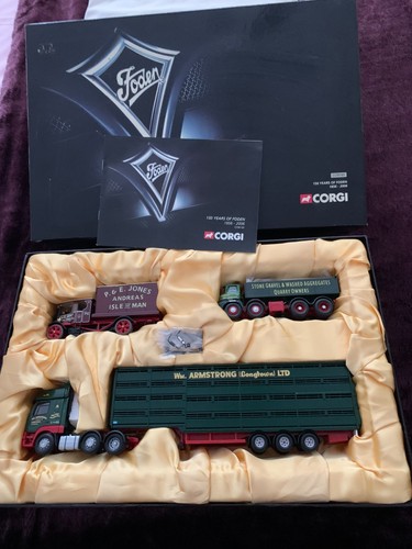 Foden model truck boxed set