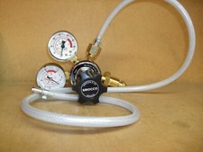 Argon & Co2 Mix & Argon Mig Welder 2 Gauge Regulator metre mini mig adaptor hose