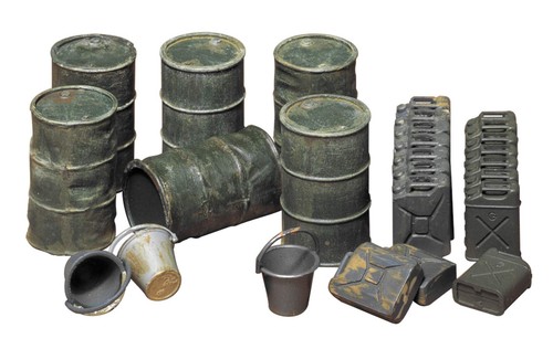Tamiya models oil drums jerry - tamiya,