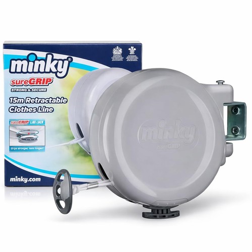 Minky suregrip 15m retractable - minky,