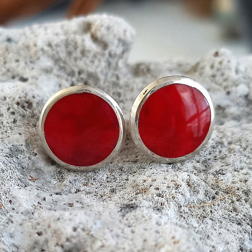 925 sterling silver - 925, red