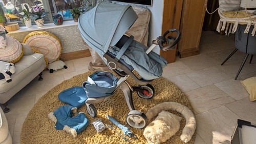 Stokke xplory pram teal - stokke,