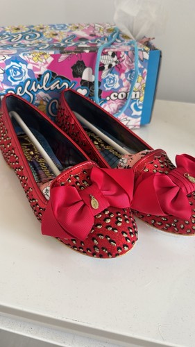 Irregular choice red glitter - irregular,