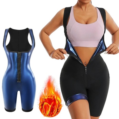 Women sauna suit sweat vest - suit,