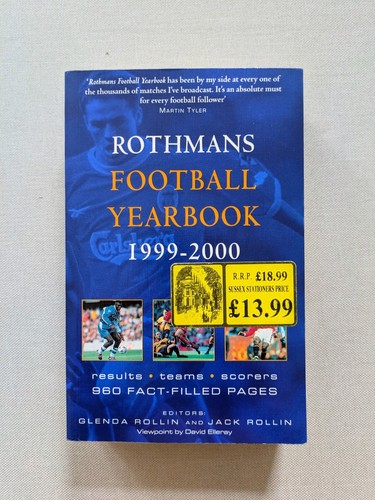 Rothmans football yearbook - football,