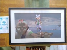 Gorillaz Lithograph Broken’