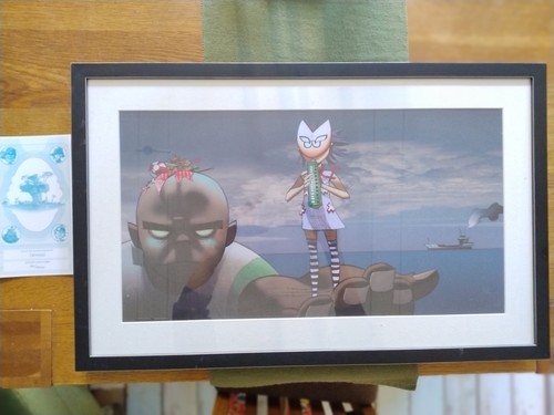 Gorillaz lithograph broken - gorillaz, broken’
