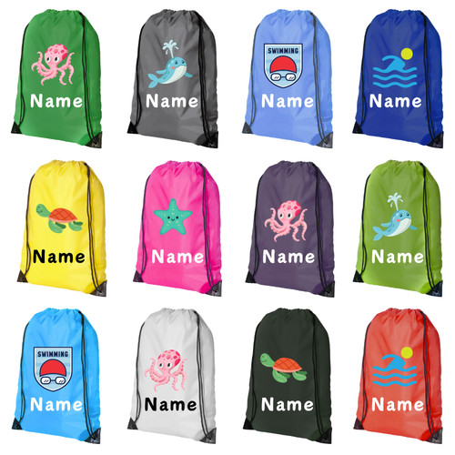 Personalised name drawstring - personalised,