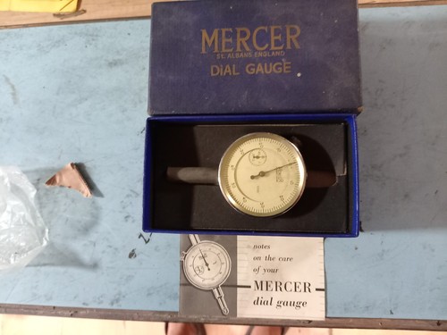 Vintage mercer dial gauge - vintage,