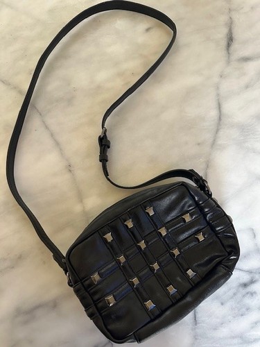 Zara studded crossbody bag - zara,