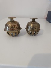 Vintage Elephant Claw Bells X2