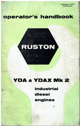 Ruston yda ydax - yda, diesel