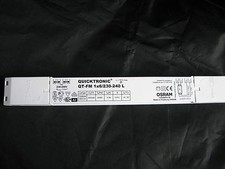 1 x Osram 1 x 6W Quicktronic