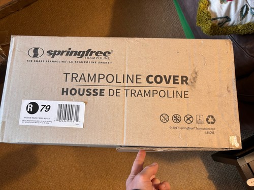 Springfree trampoline cover - trampoline,