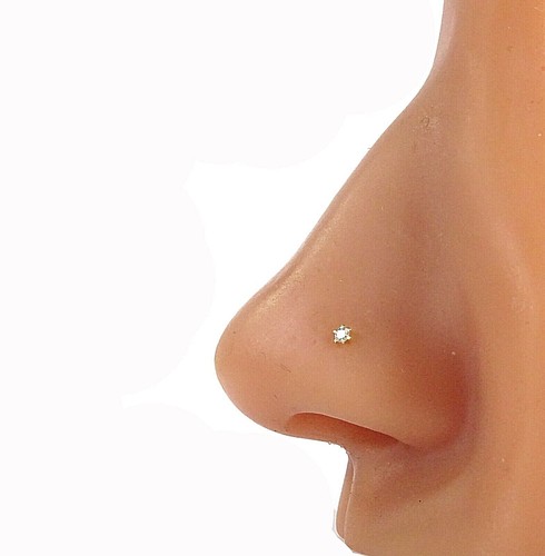 Diamond nose stud - nose,