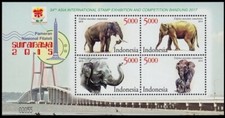 Indonesia - Indonesie Issue 2015 (SS 345) Elephants