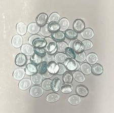 50/100/150 Decorative Round GLASS PEBBLES Stones Nuggets BEADS Flower Arranging