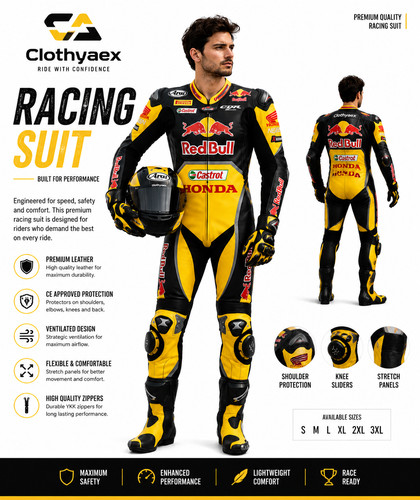 Premium motorcycle racing suit - motorcycle,