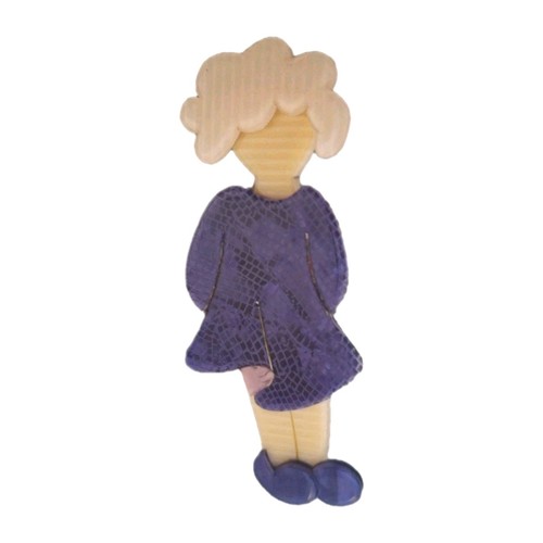 Lea stein genuine - , brooch