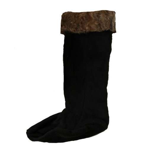 Upland fur topped fleece welly - topped,