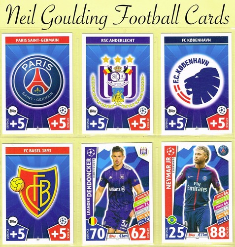 Topps match attax 2017 - topps, ☆