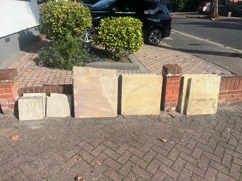 Indian sandstone paving slabs - indian,