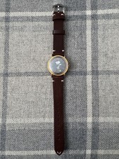 1970s Timex Snoopy Tennis Blue MYSTERY BALL wristwatch - Vintage working.