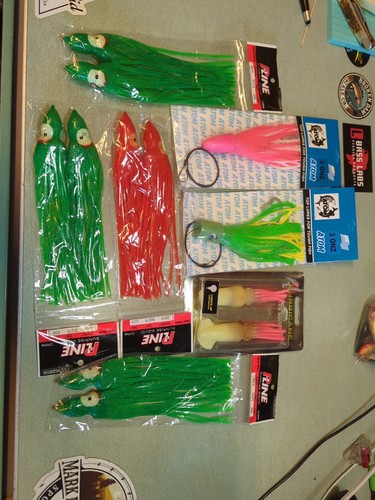 Saltwater squid body trolling - saltwater,