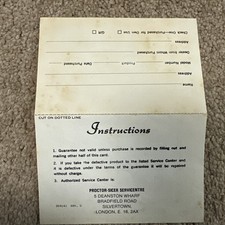 Vintage Proctor Silex Toaster