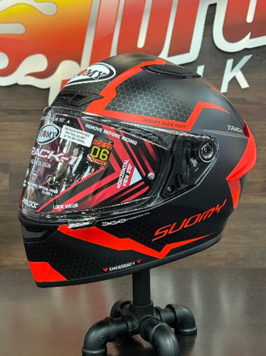 Suomy track reaction red - reaction,
