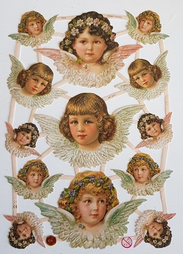 Vintage style angel - style, paper