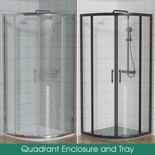 Quadrant shower enclosure - quadrant, walk