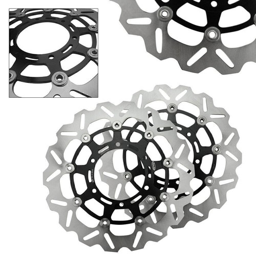 Front brake disc rotors set - disc,