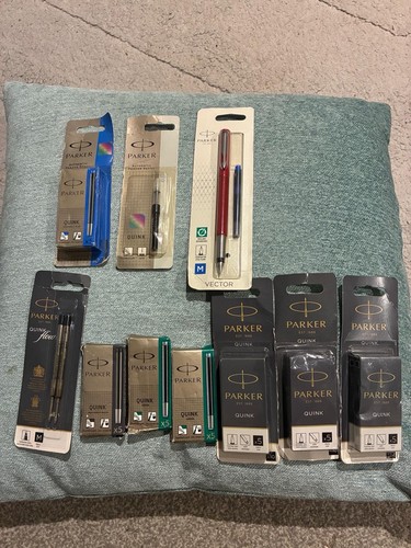 Parker pen quink refill job - parker, &