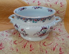 Antique Ridgway Ceramic Double Handled Large Tureen 1814-30