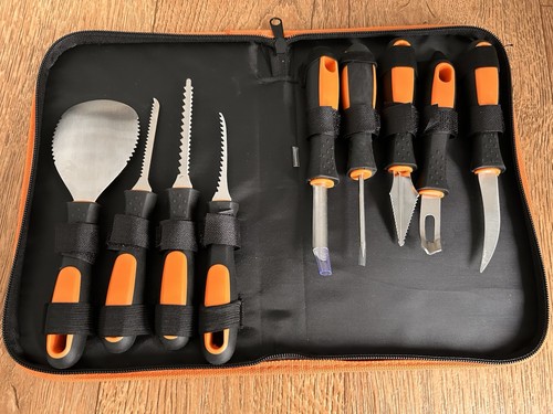 Pumpkin carving kit - carving, metal