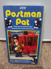 Vintage 90's POSTMAN PAT & The Tuba & The Barometer Kids Children VHS Video Tape