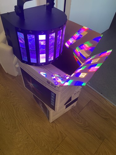 Qtx derby9 rgbywap led dj - rgbywap, uv
