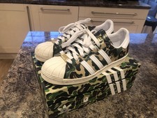 Size 8.5 Adidas BAPE x