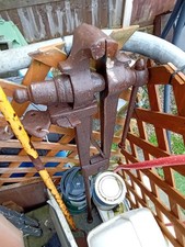 Antique Blacksmith Leg Vice /