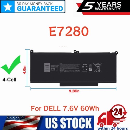 F3ygt battery for - battery, dell