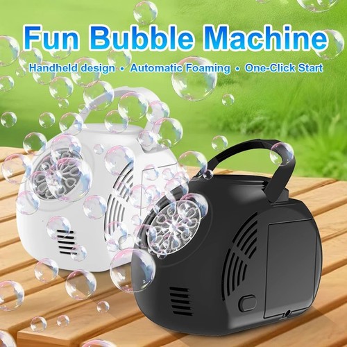 Automatic bubble machine - bubble,