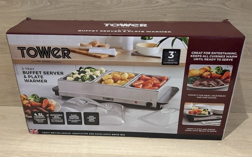 Tower tray buffet - tray, server