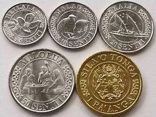 UNC Tonga 2015 Coins 5/Set