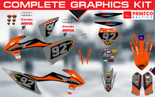 KTM SX EXC 65 85 125 250 300 450 2013-2025 complete graphics kit 21 mil