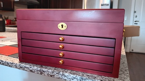 Luxury wood coin - wood, cabinet